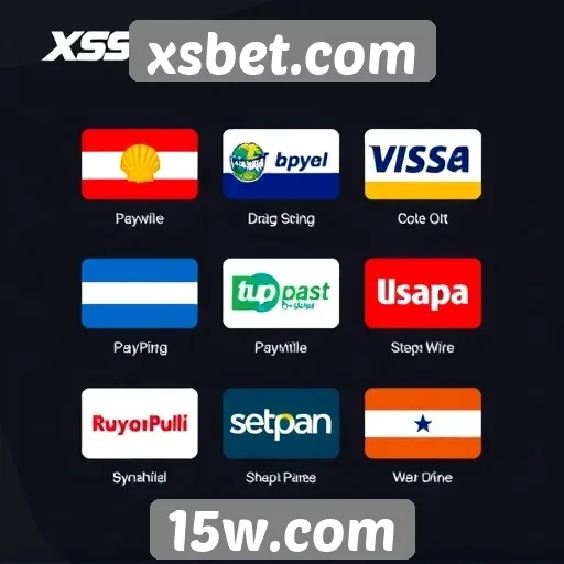 Disponibilidade de métodos de pagamento em xsbet.com